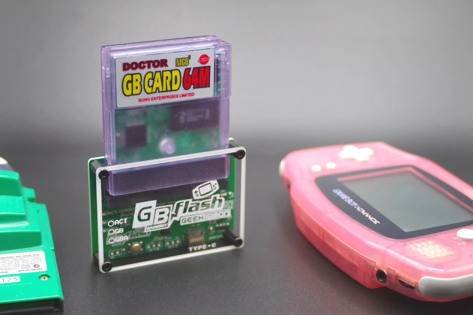 GBflash GBA/GBC Burner Great Design USB Adapter No Screen GB Flash Cart