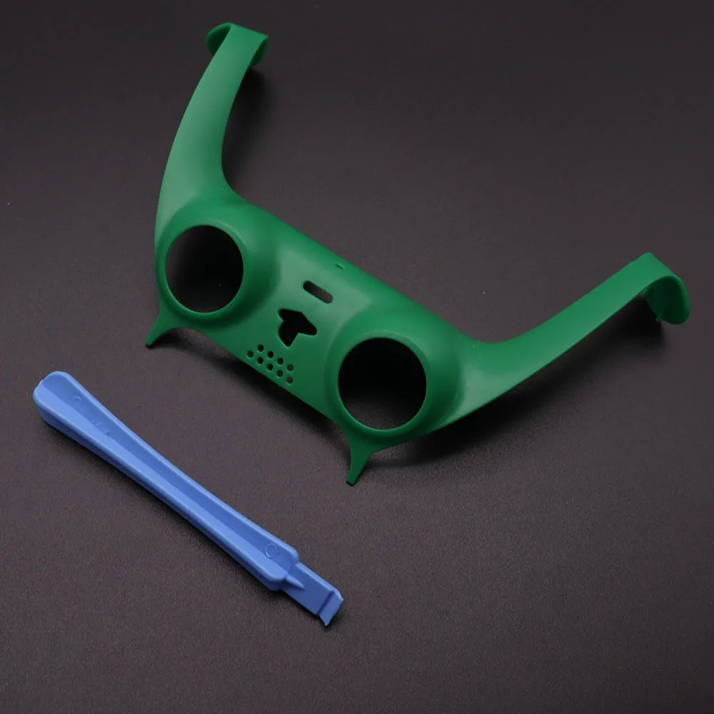 For PS5 V1 V2 V3 Gamepad Handle Shell Cover Camouflage/Clear Matte Controller Joystick Handle Decoration Strip With Pry Bar