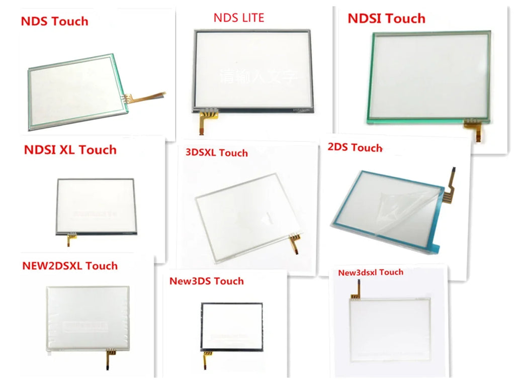 New Touch Digitizer Screen for NEW 2DSXL 3DS XL NEW 3DSXL NDSI XL NDS 2DS NDSL Console Replacement Touch