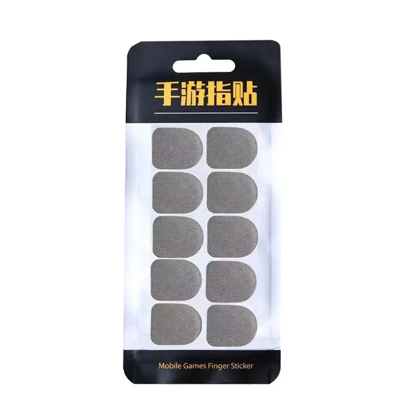 T8WC 10 Pieces Mobile Game Finger Stickers Full for Touch Screen Finger Sticker Sweat-Proof & Breathable Screen Contact