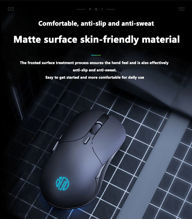 INPHIC B2 USB Wired Mouse Silent Office Gaming Mouse for PC and Laptops