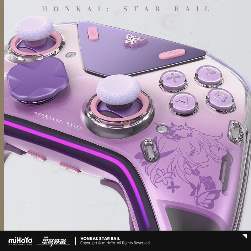 NEW miHoYo INSTOCK Honkai Star Rail Castorice APEX 5 Elite Gamepads Wireless Gamepad Force Feedback Bluetooth Game Controller