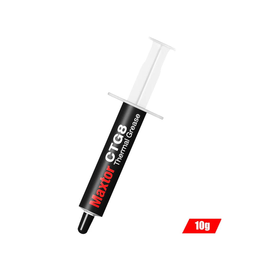 12.8W/mk Maxtor CTG8 AMD Intel Processor CPU GPU Cooler Cooling Fan Thermal Grease Thermal Paste Cpu Heatsink Plaster