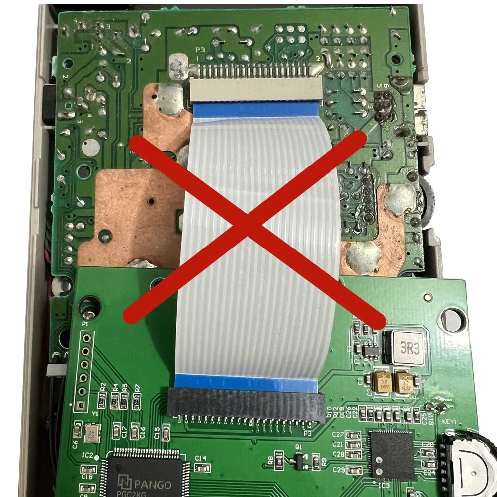 Original Size Grayscale IPS LCD Screen Kits for Nintend GameBoy GB DMG Dot-by-dot Display Highlight Brightness LCD Screen Kits