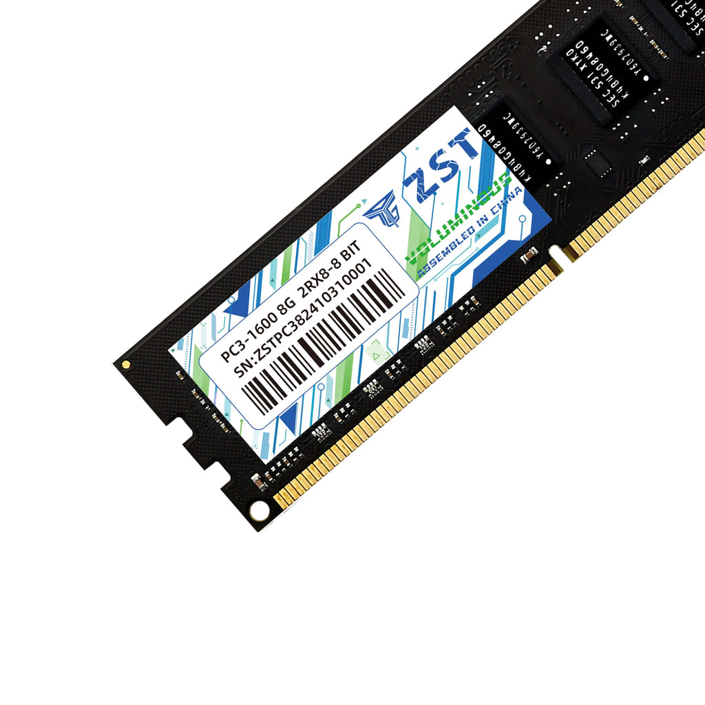 Desktop Computer Memory Module DDR3 PC RAM 4GB 8GB 1600/1333/1066/1600MHz Playing Game Loading Smoothly Fast Speed