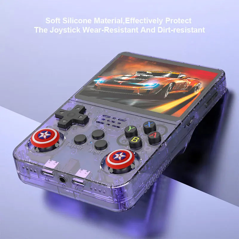 Thumb Stick Grip Cap Cover For R36S R36H RG40XX H R36 PRO K36 Retro Game Console Joystick Silicone Protector Case Accessories