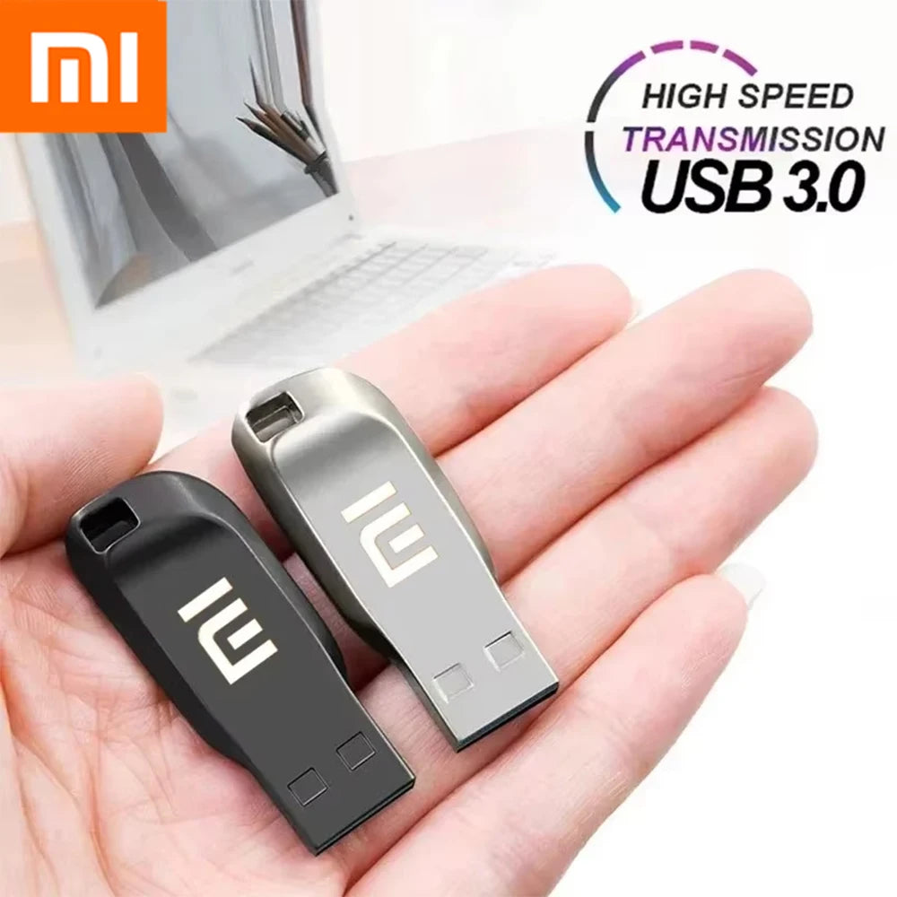 Xiaomi Original Pendrive USB 3.0 Flash Drive 2TB 1TB Metal USB Disk Pen Drive High Speed Transfer Storage USB Memory Stick 512GB