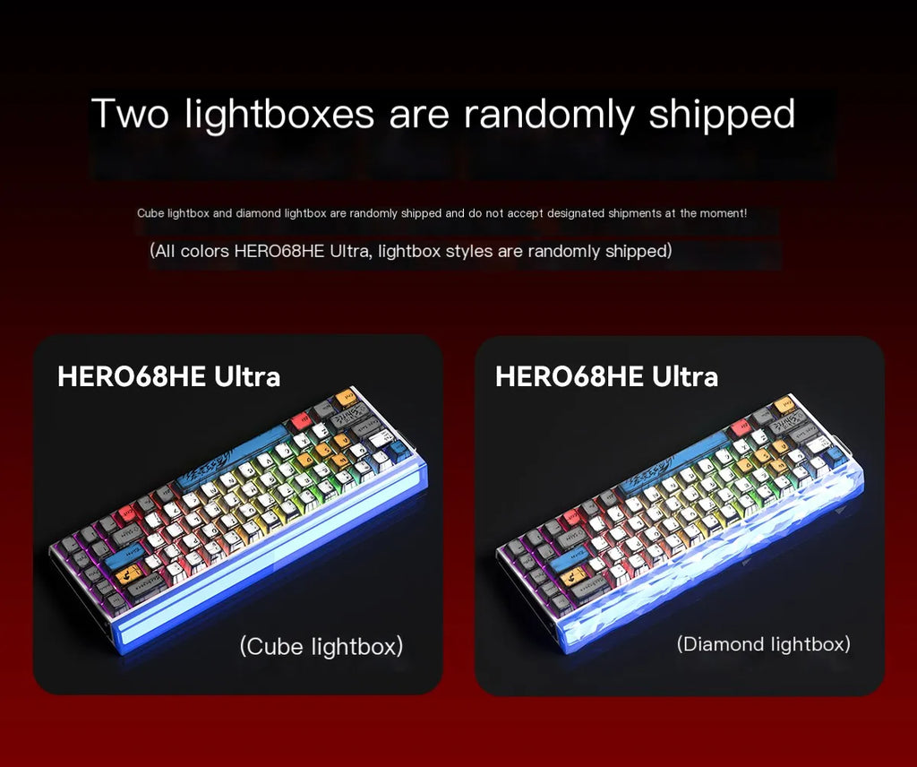 New AULA HERO 68HE/ULTRA INSTOCK Magnetic Switch Gaming Keyboard&Mouse E-sport Custom Mechanical Wired Keyboard Accessories