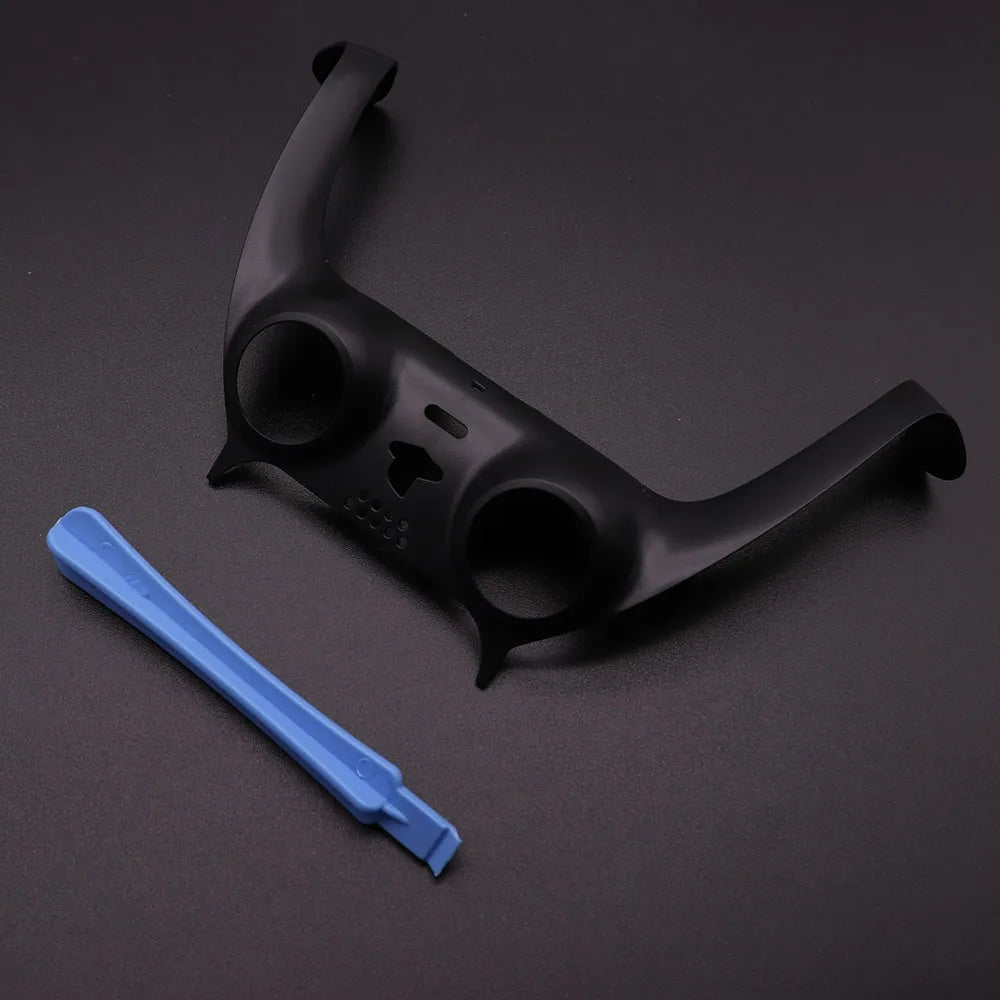 For PS5 V1 V2 V3 Gamepad Handle Shell Cover Camouflage/Clear Matte Controller Joystick Handle Decoration Strip With Pry Bar