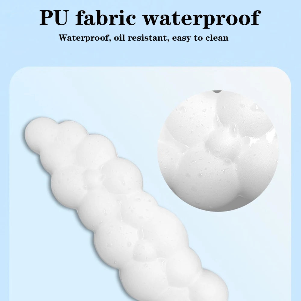 Cloud Wrist Rest Keyboard Memory Foam Mouse Mat Anti-slip Keyboard Handle Support MousePad Set Ergonomic Cloud Wrist Brace