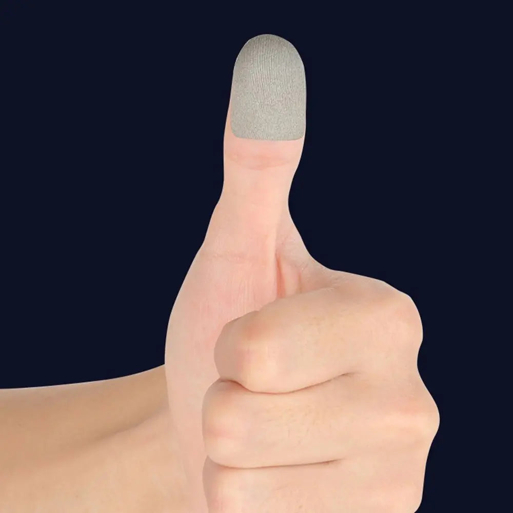 10PCS Anti Sweat Non Slip Finger Sleeve Mobile Game Sticker Smart Touch Screen Gaming Gloves Breathable Finger Cots Accessories