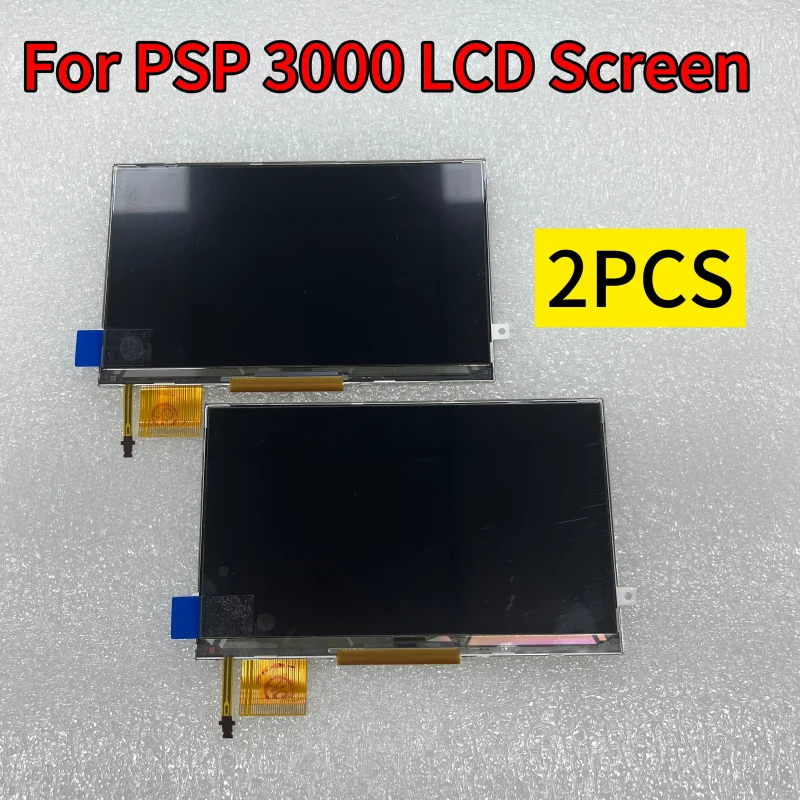 2PCS Replacement LCD Display Screen Compatible for Sony PSP 3000 PSP3000 3000 3001 3004 3006 3008 Series Console Repair