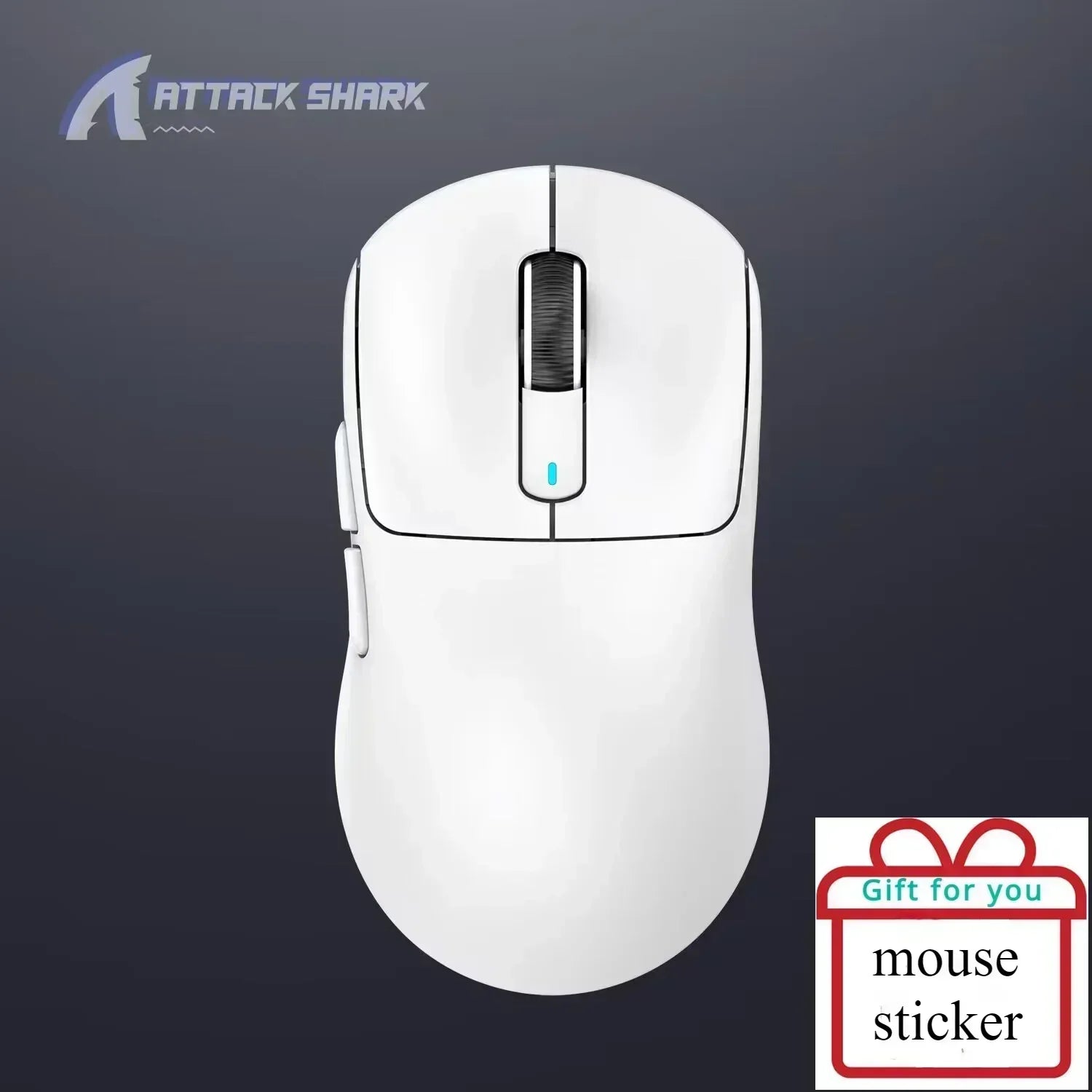 Attack Shark X3Pro/X3/R1 Wired 8KHz Bluetooth Mouse PixArt PAW3395 Tri Mode Wireless 4KHz Lightweight Macro Game custom Mouse