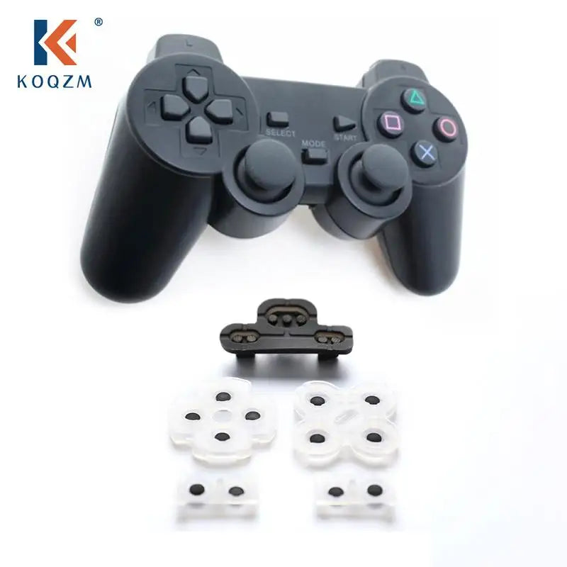 5pcs/set For Ps3 Controller Conductive Rubber Soft Rubber Silicon Conductive Button Pad Replacement