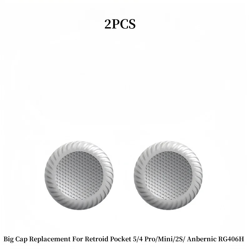 New Retroid Pocket 5 Big Joystick Cap For RP5 RP4 Pro RPmini RP2S Anbernic RG406H Rocker Thumbstick Cap Replacement Accessories
