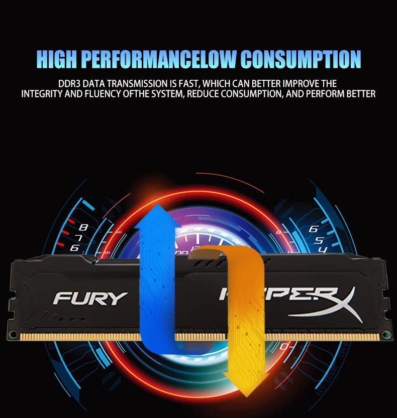 Kingston Memoria DDR3 8GB 16GB (2x8GB) Kit RAM 1600MHz 1333MHz 1866MHz 2133MHz 2400MHz Desktop RAM 1.5V DIMM PC3-12800 14900