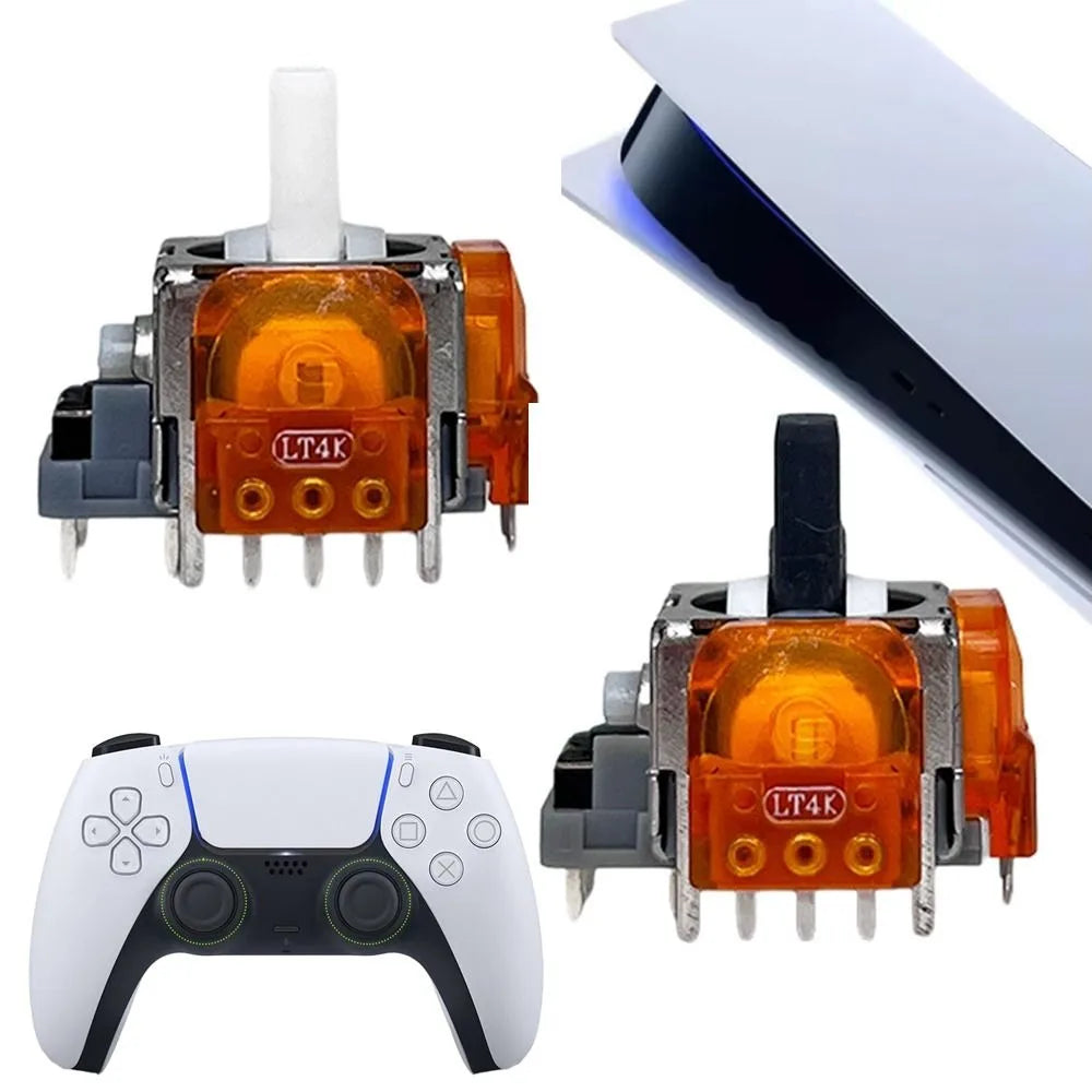 3D Analog Sensor Hall Effect Joystick Module Accessories for Playstation 5 Controller ThumbStick for PS5/PS4/Xbox/Switch Pro