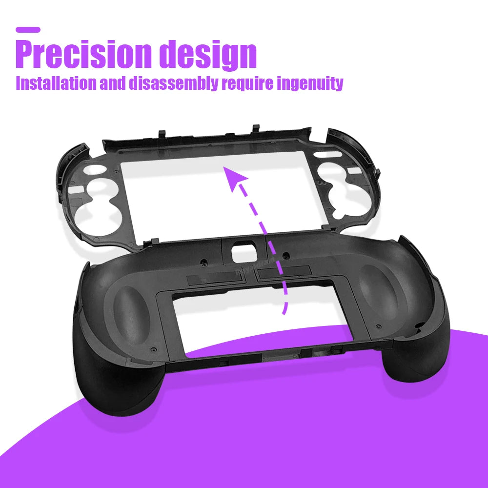 Black Replacement Hand Grip Joypad Stand Case with L2 R2 Trigger Button For PS VITA 1000/PSV1000/PS Vita1000 Game Accessories