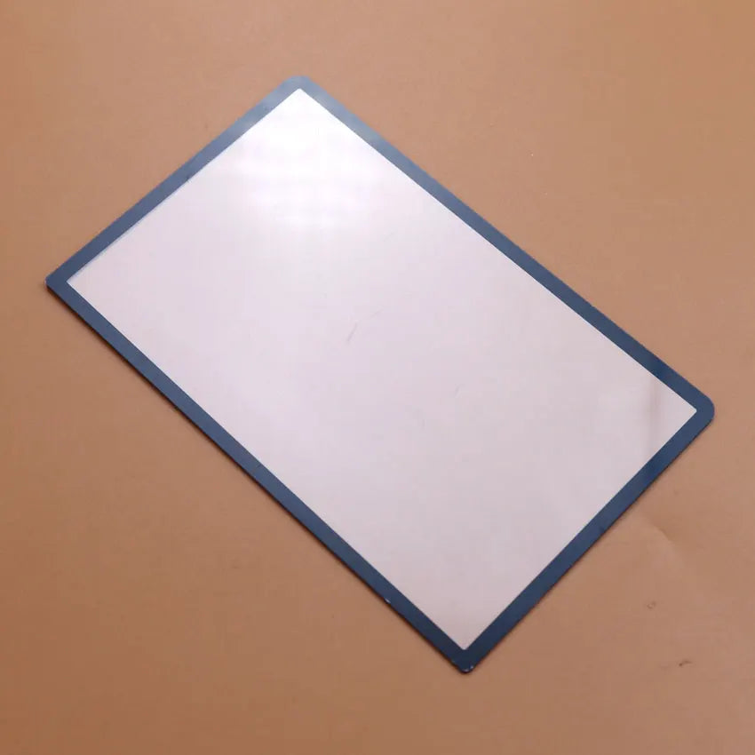 JCD Replacement For 3DSXL / 3DSLL Black White Front Screen Frame Lens Cover For New 3DS XL LL LCD Screen Protector Panel