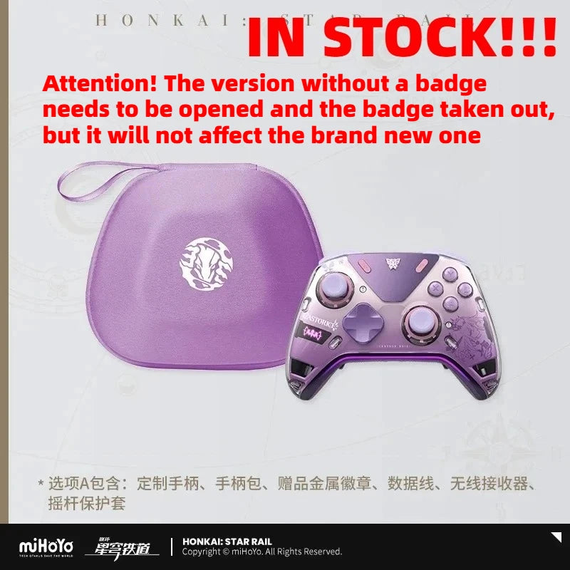 NEW miHoYo INSTOCK Honkai Star Rail Castorice APEX 5 Elite Gamepads Wireless Gamepad Force Feedback Bluetooth Game Controller