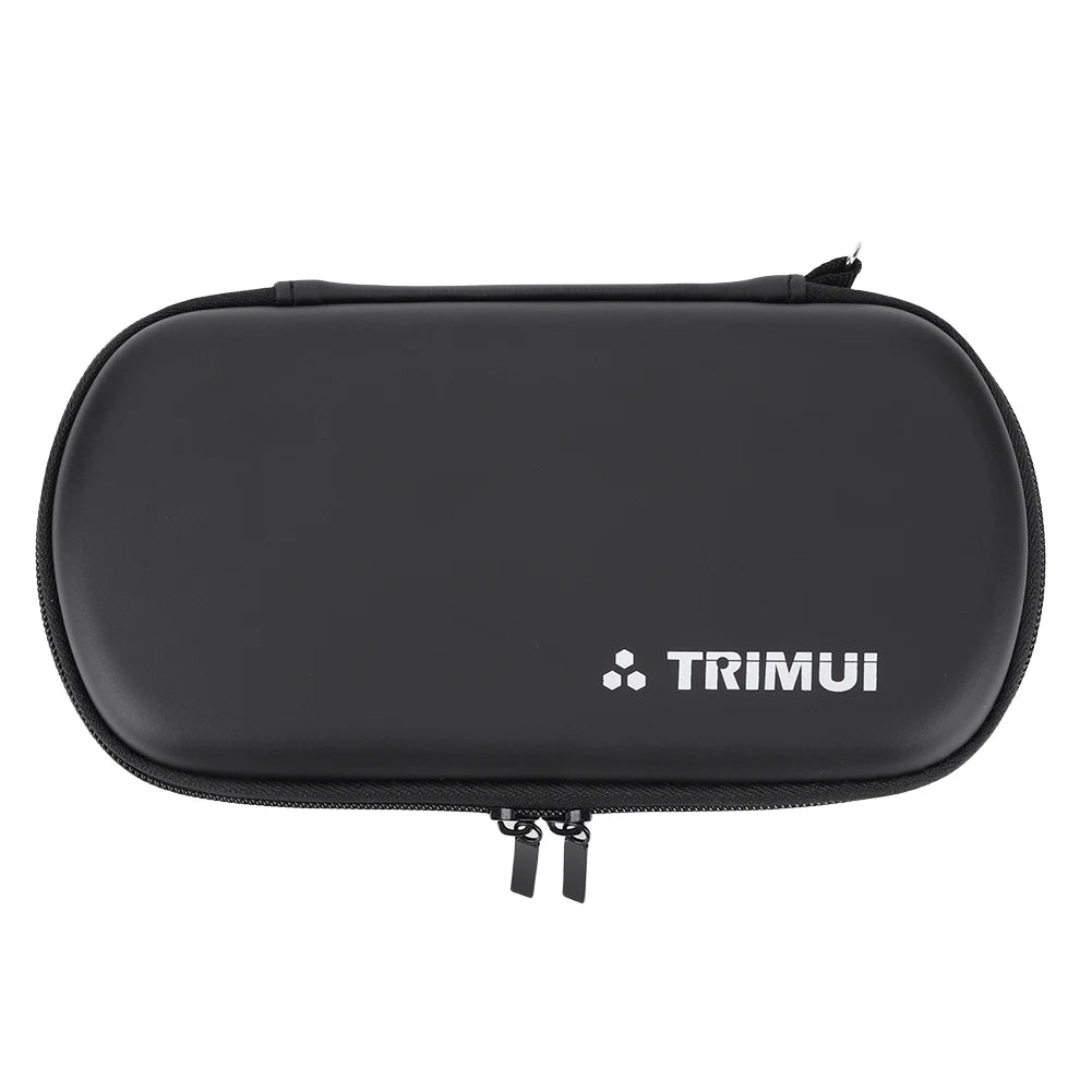Hard EVA Carrying Case with Tempered Glass Film Handheld Game Console Case Waterproof for Trimui Smart Pro Handheld Game Console