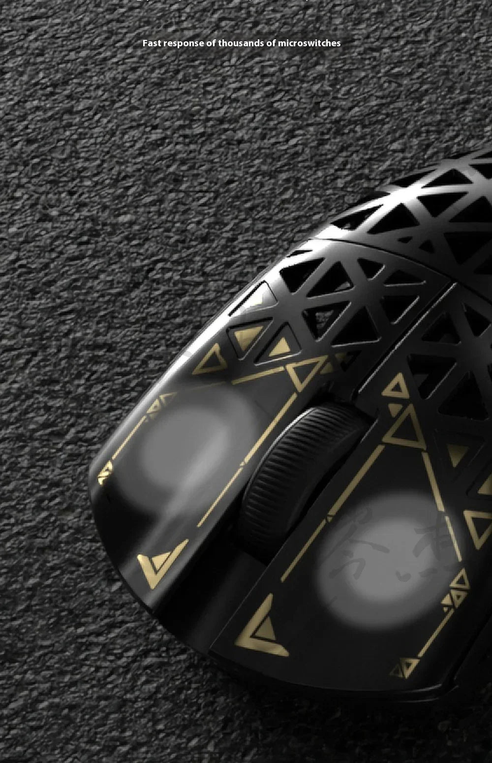 IPI Float Wireless Carbon Fibre Mouse Tri Mode 8K Paw3395 Bluetooth Gaming Mouse 8000Hz Hollow Out Mice Customize For E-sports