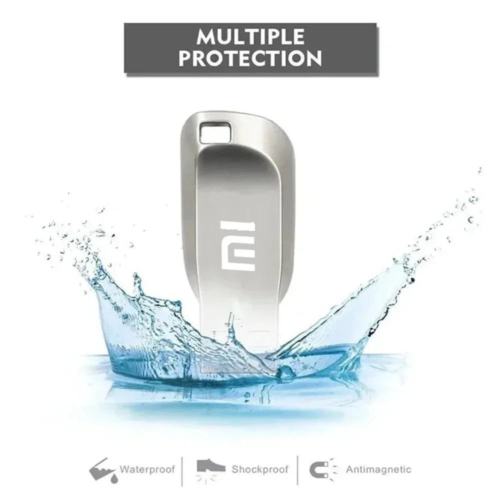 Xiaomi Original Pendrive USB 3.0 Flash Drive 2TB 1TB Metal USB Disk Pen Drive High Speed Transfer Storage USB Memory Stick 512GB