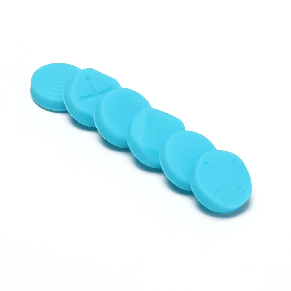 6pcs/set For Sony PlayStation Psvita PS Vita PSV 1000/2000 Slim Games Thumbstick Grip Cap Joystick Analog 360 Protective Cover