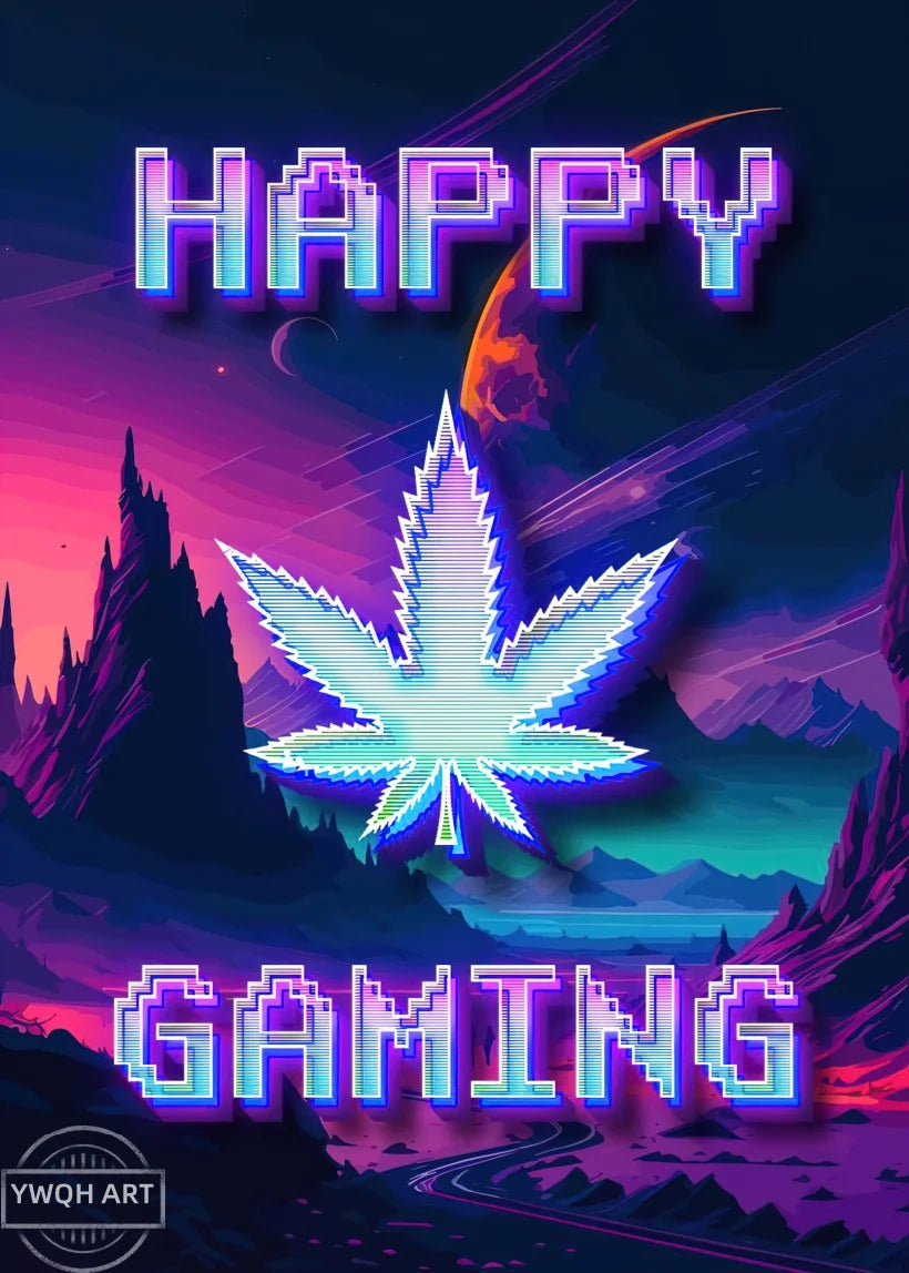 Neon Eat Sleep Game Repeat Word Poster Gamer Logic Canvas Painting Wall Art Home Decor Gaming Zone Picture Boys Gamer Room Gift