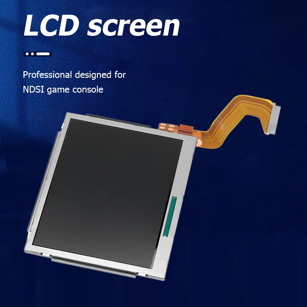 Top Upper Screen Lightweight Game Console LCD Screen Easy Installation Top Upper LCD Screen Replacement Parts for NDSI