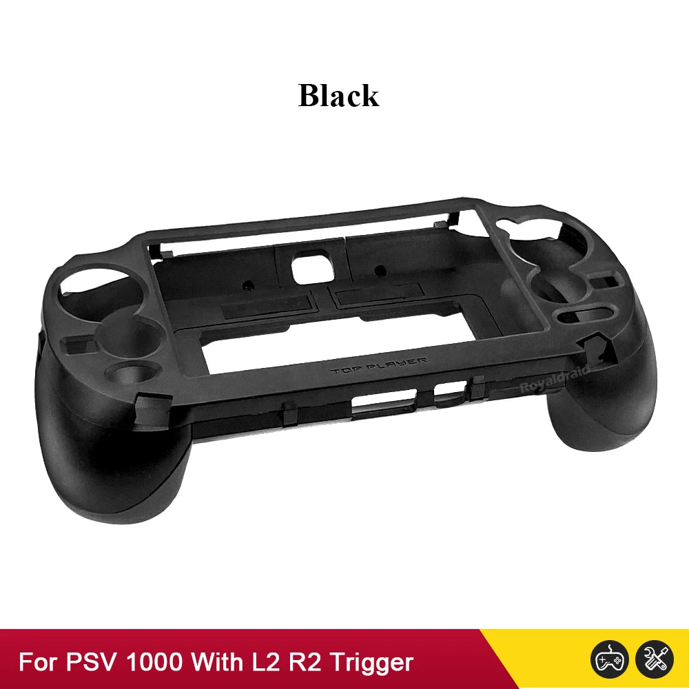 Black Replacement Hand Grip Joypad Stand Case with L2 R2 Trigger Button For PS VITA 1000/PSV1000/PS Vita1000 Game Accessories