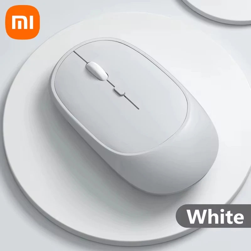 Xiaomi Bluetooth Wireless Mouse USB Rechargeable Ergonomics 2.4G Type-C Mice Adjustable DPI Silent Morandi Portable Office Mouse