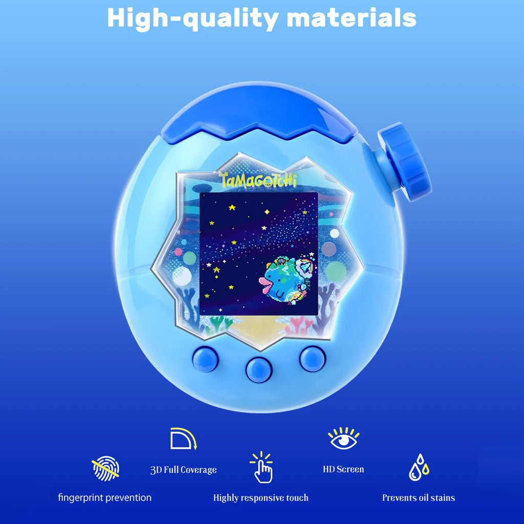 Screen Protector And Button Film For Tamagotchi Paradise Case Clear TPU Soft Film Screen Protector For Tamagotchi Paradise